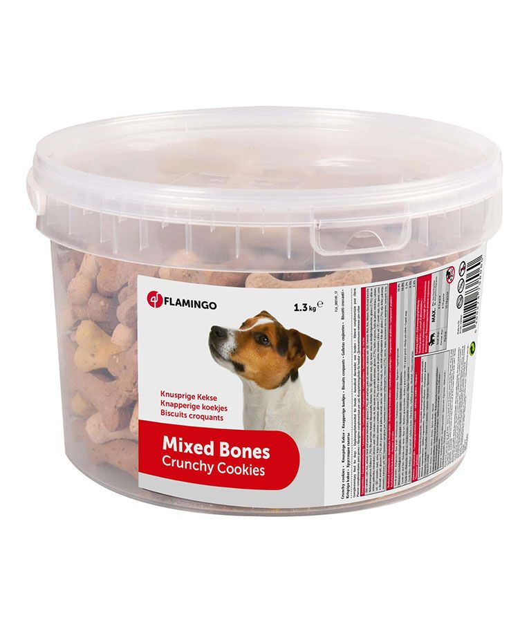 Flamingo Mixed Bones Crunchy Cookies - 1.3KG
