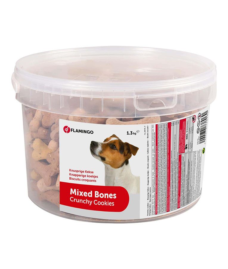 Flamingo Mixed Bones Crunchy Cookies - 1.5KG