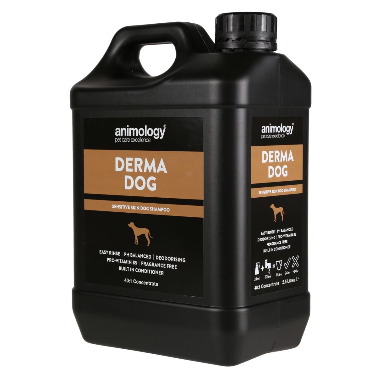 Animology Derma Dog Sensitive Skin Dog Shampoo - 5 LITERS