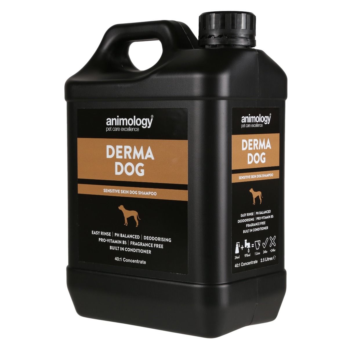 Animology Derma Dog Sensitive Skin Dog Shampoo - 2.5L