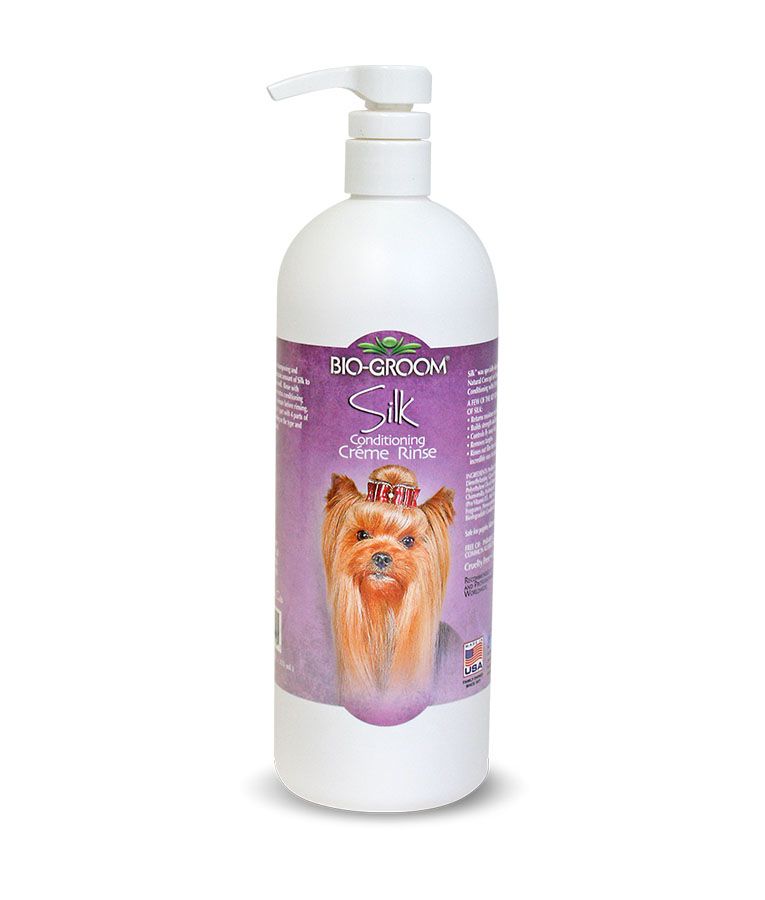 Bio-Groom Silk Conditioning Cream Rinse Dog Conditioner - 32 oz.