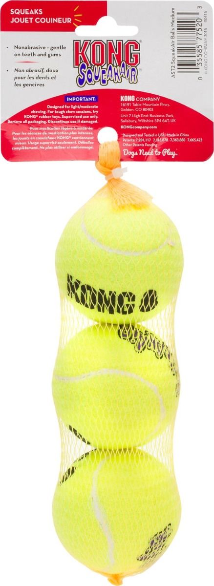 Kong Squeakair Ball Dog Toy - Medium