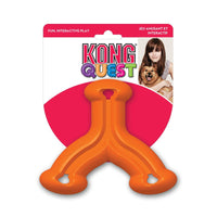 Thumbnail for Kong Quest Wishbone Dog Toy - L