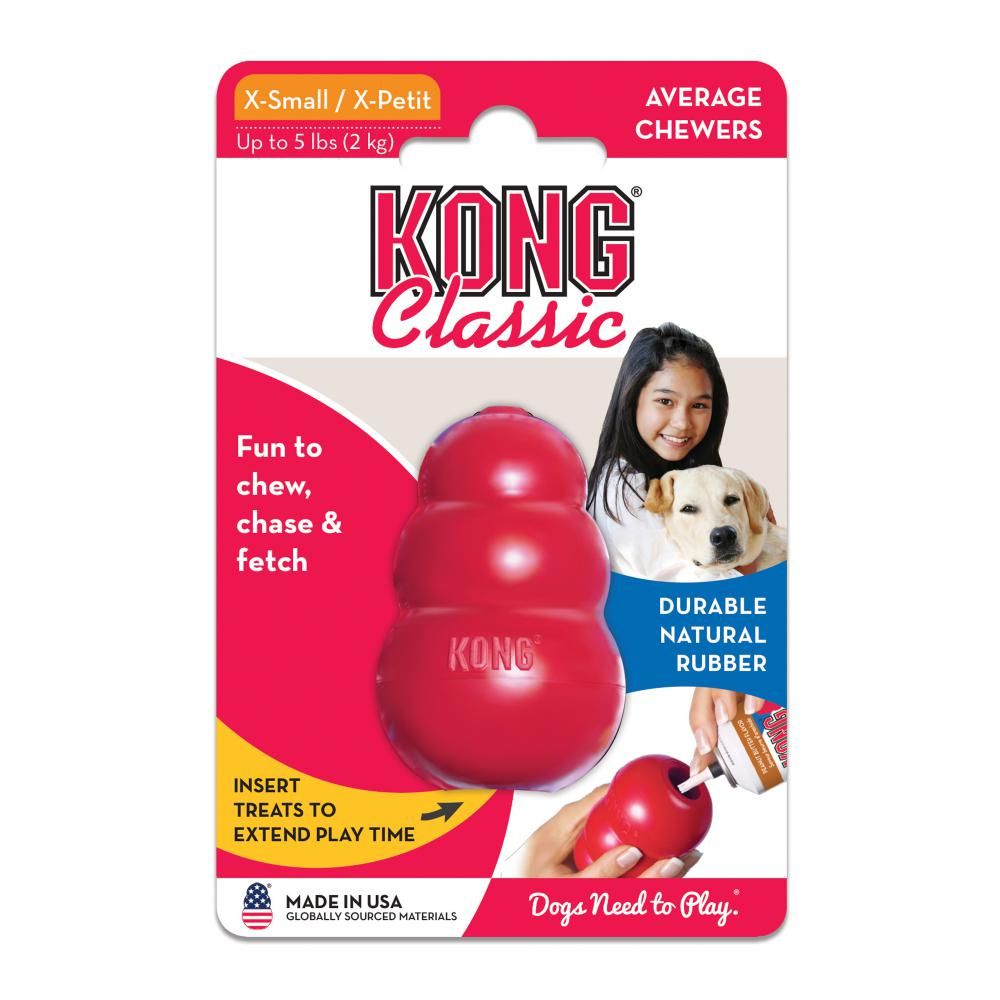 Kong Classic Dog Toy - X-S