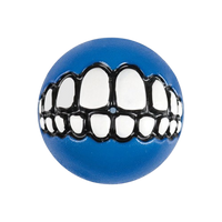 Rogz Grinz Ball Dog Toy - BLUE S