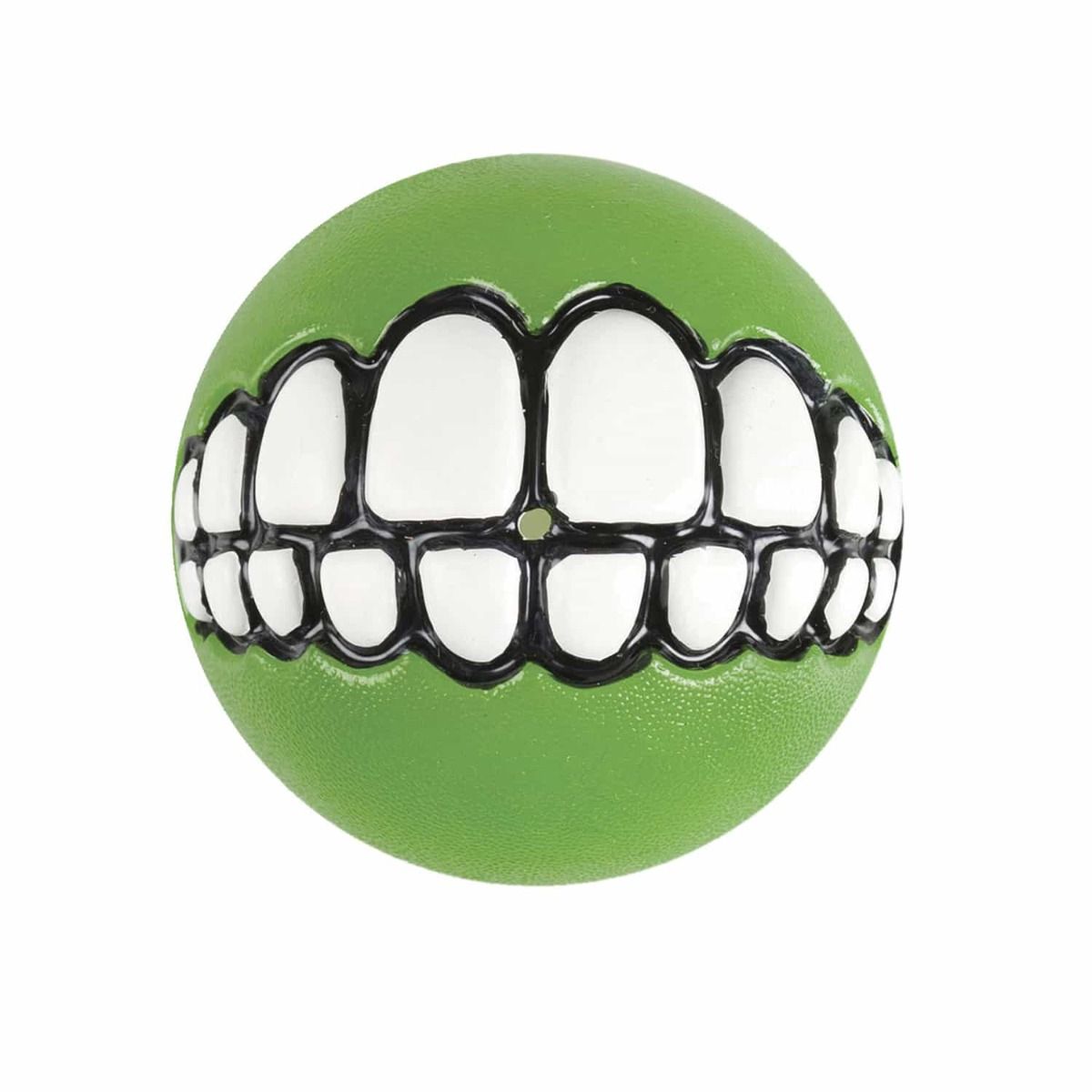 Rogz Grinz Ball Dog Toy - LIME M