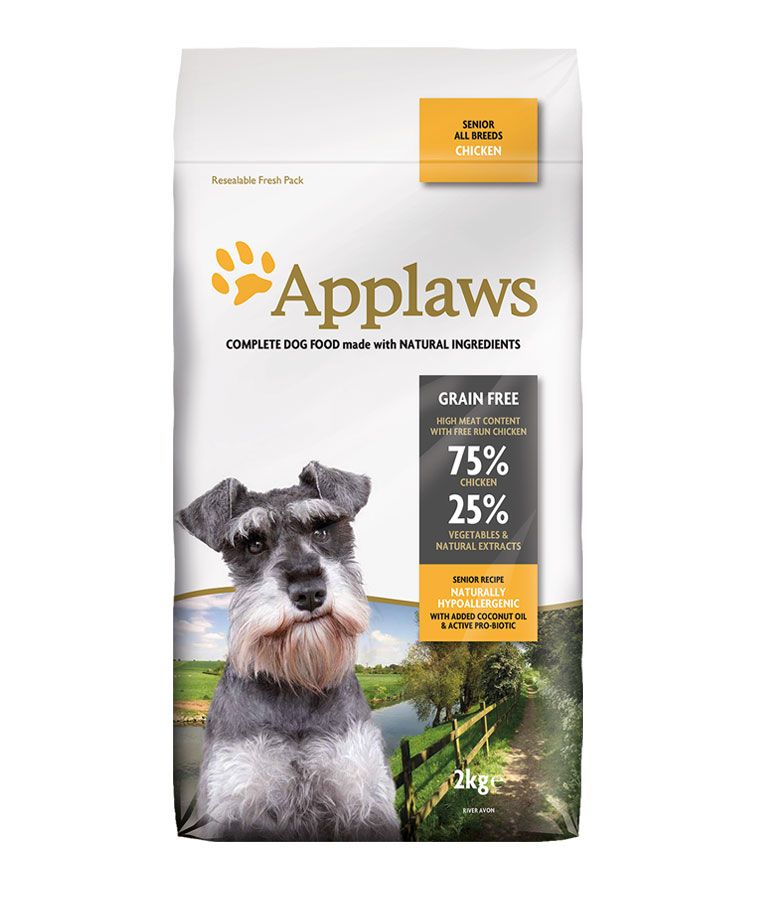 Applaws Chicken Senior Dry Dog Food - 7.5kg