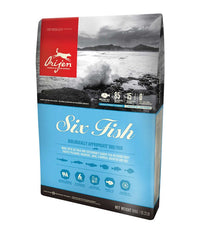 Thumbnail for Orijen Six Fish Dry Dog Food - 2kg