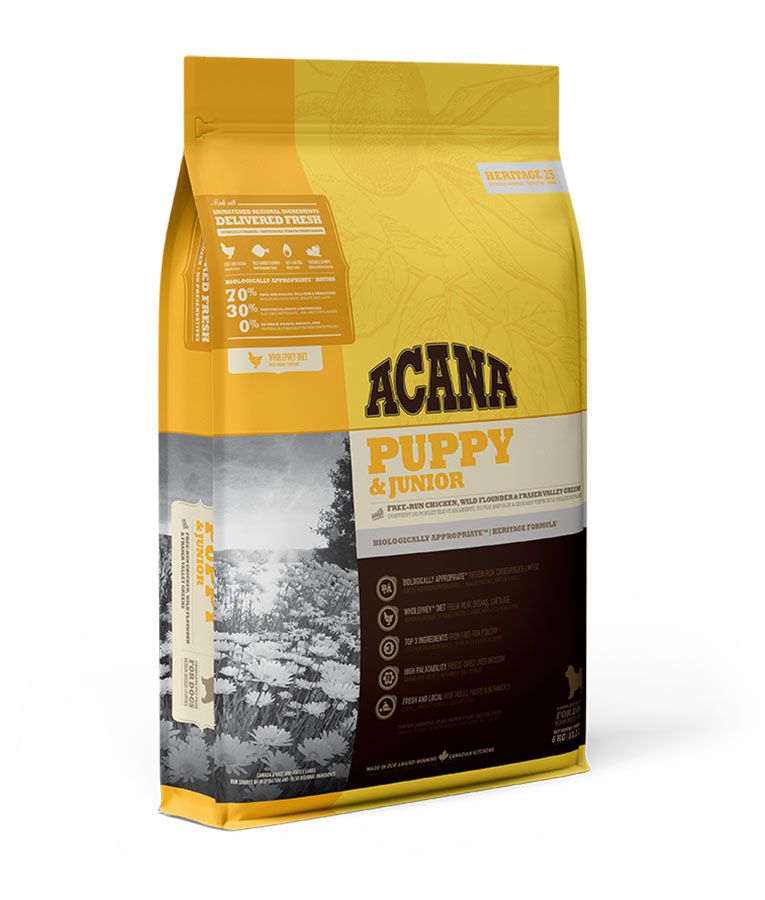 Acana Puppy Recipe Medium Breed Dry Dog Food - 6KG