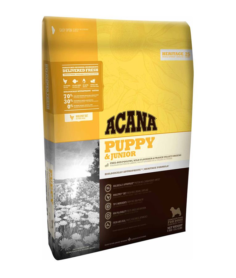 Acana Puppy Recipe Medium Breed Dry Dog Food - 6KG