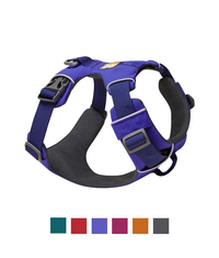 Thumbnail for Ruffwear Front Range Padded Dog Harness - Aurora Teal XX-Small