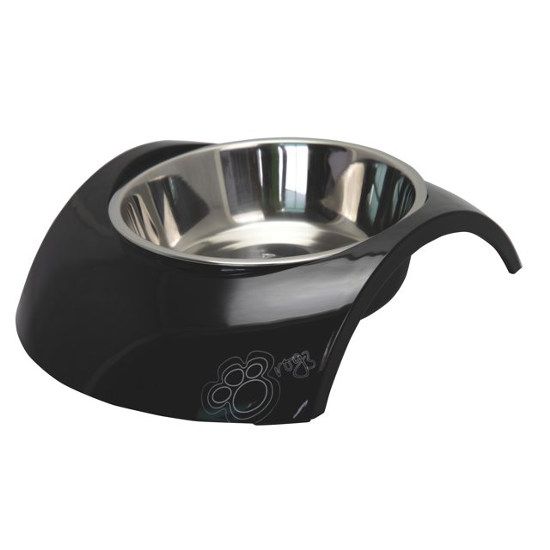 Rogz Luna Dog Bowl - BLACK 700ML