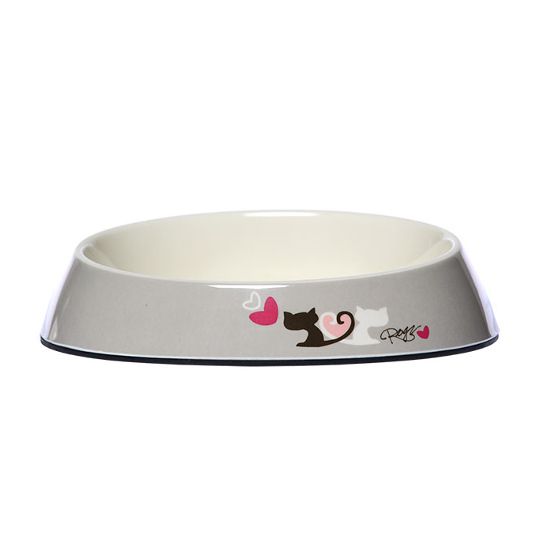 Rogz Fishcake Heart Tails Cat Bowl - HEART TAILS OS