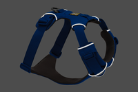 Thumbnail for Ruffwear Front Range Padded Dog Harness - Blue Pool Small