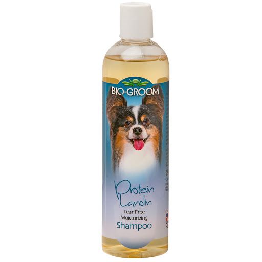 Bio-Groom Protein Lanolin Tear Free Moisturizing Dog Shampoo 12oz - 12 oz.