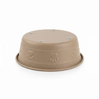 Thumbnail for Premium Bowl Paw Embossed – Brown - 470 ML