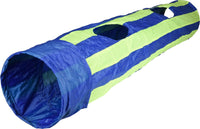 Thumbnail for Flamingo Feline Tunnel with Ball Blue & Green Cat Toy -