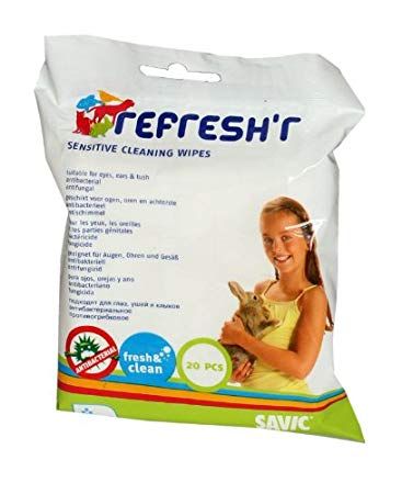 Savic Refresh'r Sensitive Small Animals Wipes -