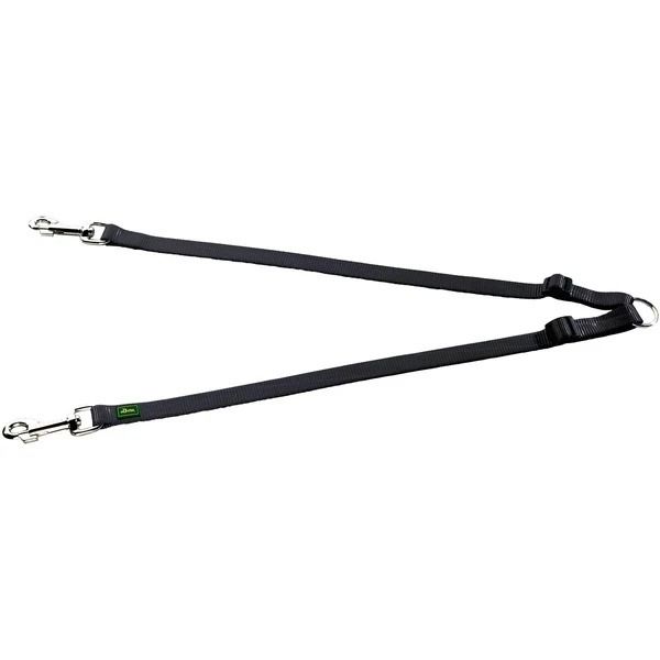 Hunter Coupling Adjustable Dog Leash - Black 10MM