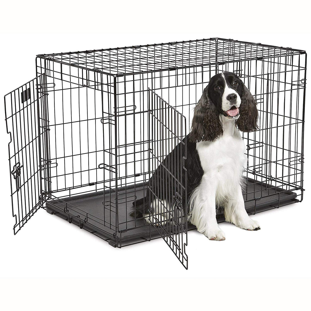 Contour Double Door Dog Crate 36″