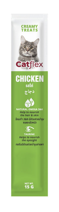 Thumbnail for Catflex Creamy Treats (20 pcs) - Chicken