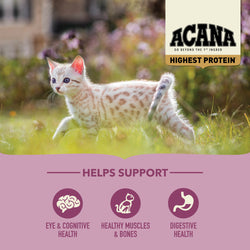 Acana Highest Protein Grain-Free Complete Kitten Dry Food 1.8kg - 1.8kg