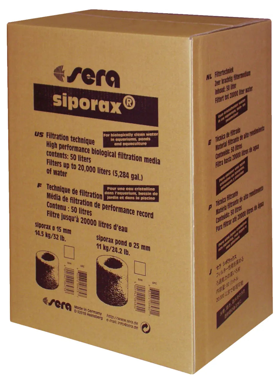 Sera Siporax Professional[Volume - 50L]