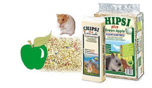 Chipsi Green Apple Scent Small Animal Litter - 3.2KG