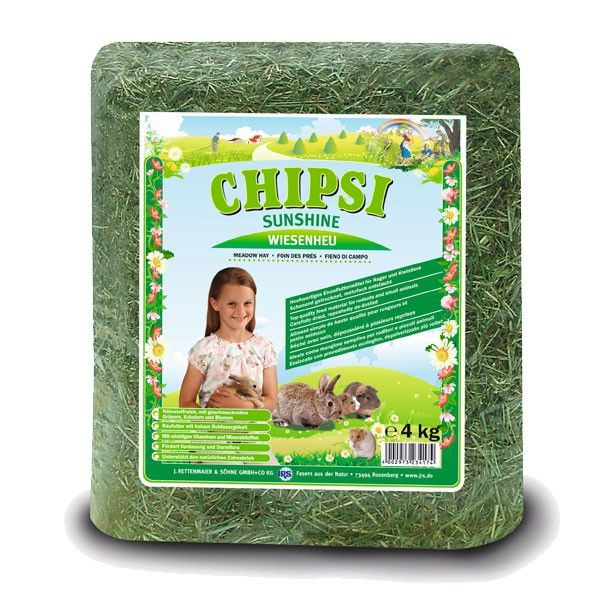 Chipsi Sunshine Meadow Small Animal Treats & Hay  - 4KG