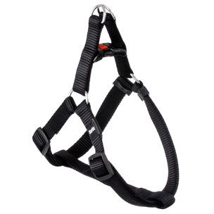 Flamingo Art Sportiv Nylon Dog Harness - BLACK 10MM