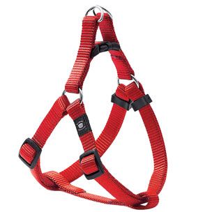 Flamingo Art Sportiv Nylon Dog Harness - RED 20MM
