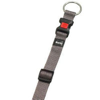 Thumbnail for Flamingo Art Sportiv Nylon Dog Collar - Grey 40MM