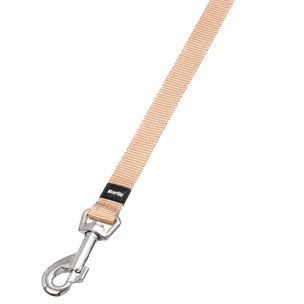 Flamingo Art Sportiv Nylon Dog Leash - Beige 25MM