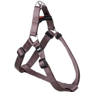 Flamingo Art Sportiv Nylon Dog Harness - BROWN 25MM(40-70CM)