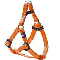 Thumbnail for Flamingo Art Sportiv Nylon Dog Harness - ORANGE 25MM (40-70CM)
