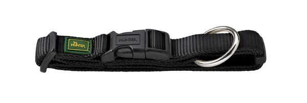 Hunter Vario Plus Dog Collar  - BLACK Medium