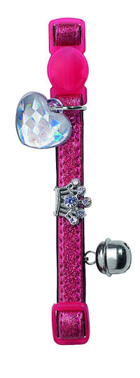 Thumbnail for Hunter Crown with Bell Cat Collar - PINK