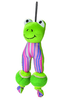 Thumbnail for Hunter Tennis Tots Frog Puppy Toy -