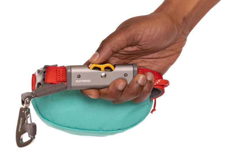 Ruffwear Hitch Hiker Dog Portable Hitch & Leash Combo - Aurora Teal