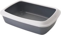 Savic Iriz Cat Litter Tray - Pale Blue 42CM