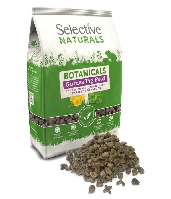 Selective Naturals Botanicals Guinea Pig Food - 1.5kg