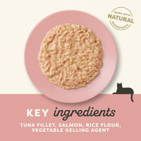 Thumbnail for Applaws Tuna with Salmon in Jelly Senior Wet Cat Food 70g Tin - 70G