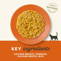 Thumbnail for Applaws Chicken with Pumpkin in Broth Wet Cat Food 70g Pouch - 70G
