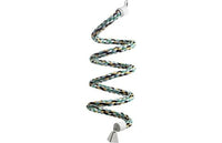 Thumbnail for Flamingo Twister Perch Cotton Bird Twist Swing - Large