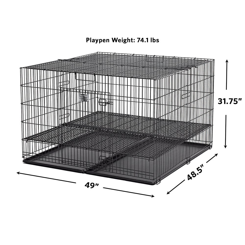 48″ Puppy Playpen (1/2″GRID)