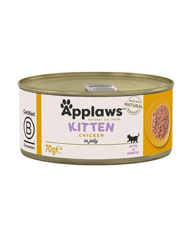 Applaws Chicken Wet Kitten Food 70g Tin - 70G