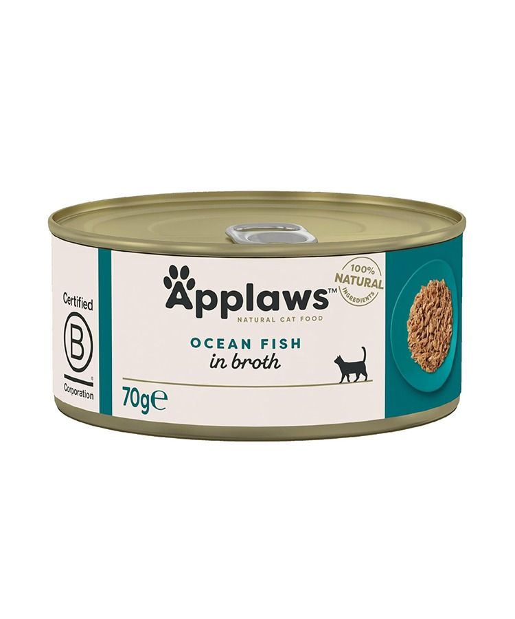 Applaws Ocean Fish Adult Wet Cat Food Tin - 70g