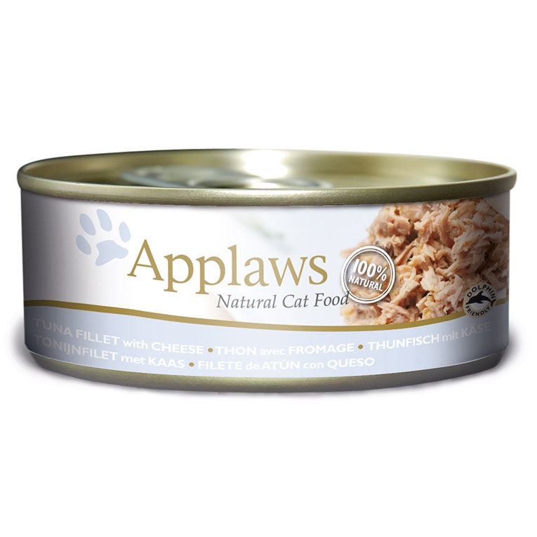 Applaws Tuna with Cheese Adult Wet Cat Food 156g Tin - 156G