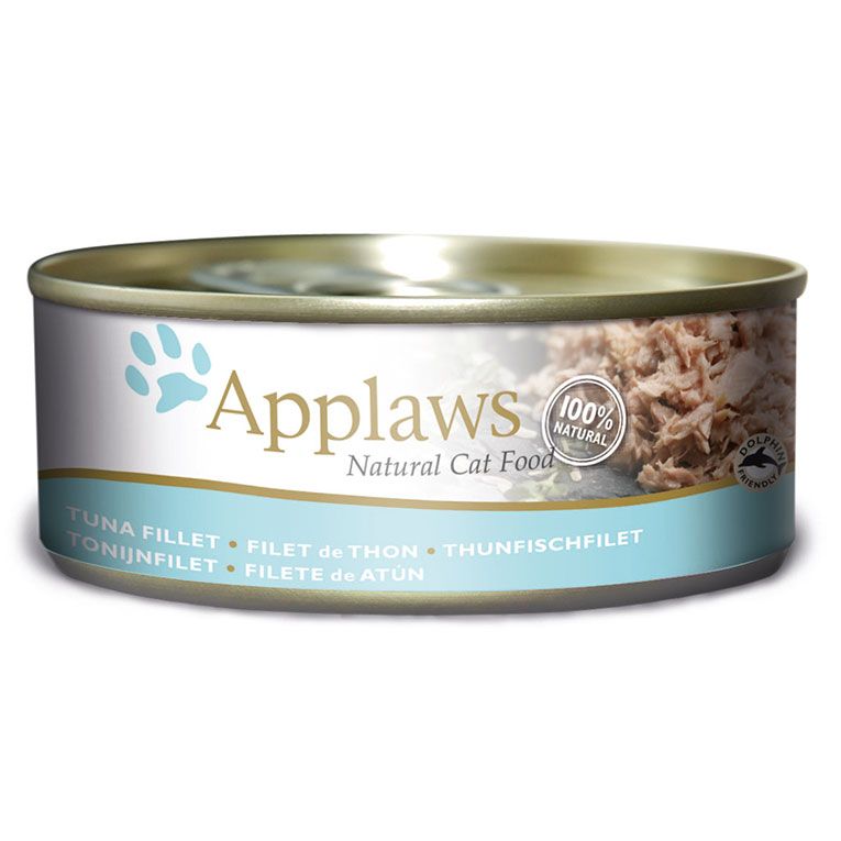 Applaws Tuna Fillet Adult Wet Cat Food 156g Tin - 156G