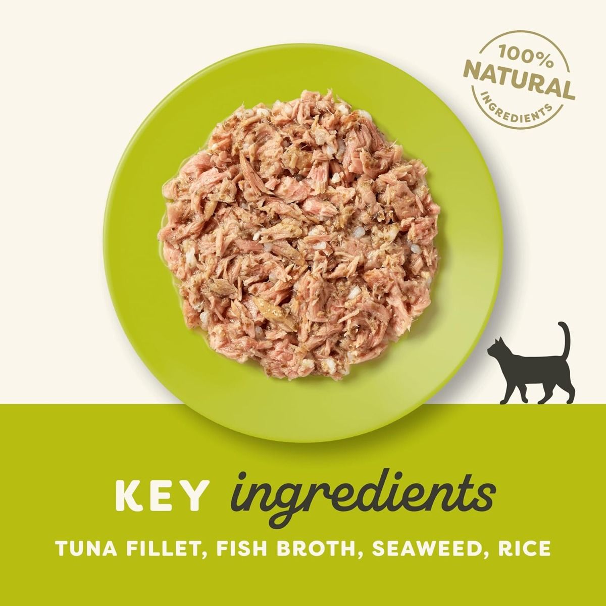 Applaws Tuna Fillet with Seaweed in Broth Wet Cat Food Tin - 156G